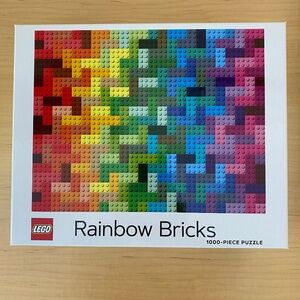 RAINBOW BRICKS PUZZLE - 1000 PIECES